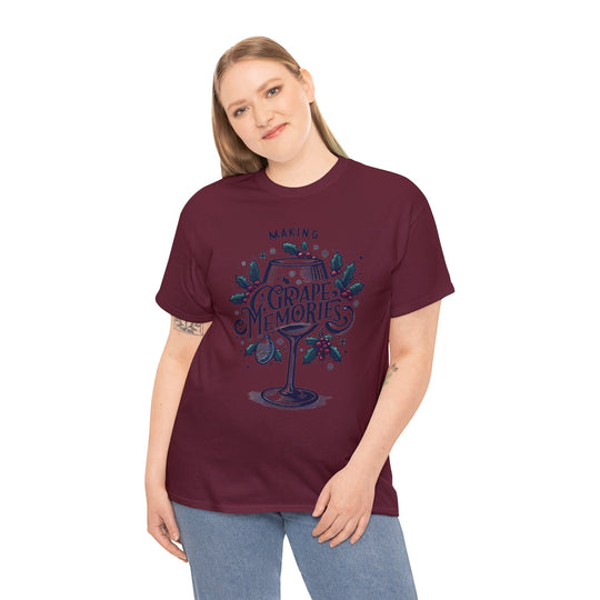 Grape Memories Unisex T Shirt - Wave Fusions