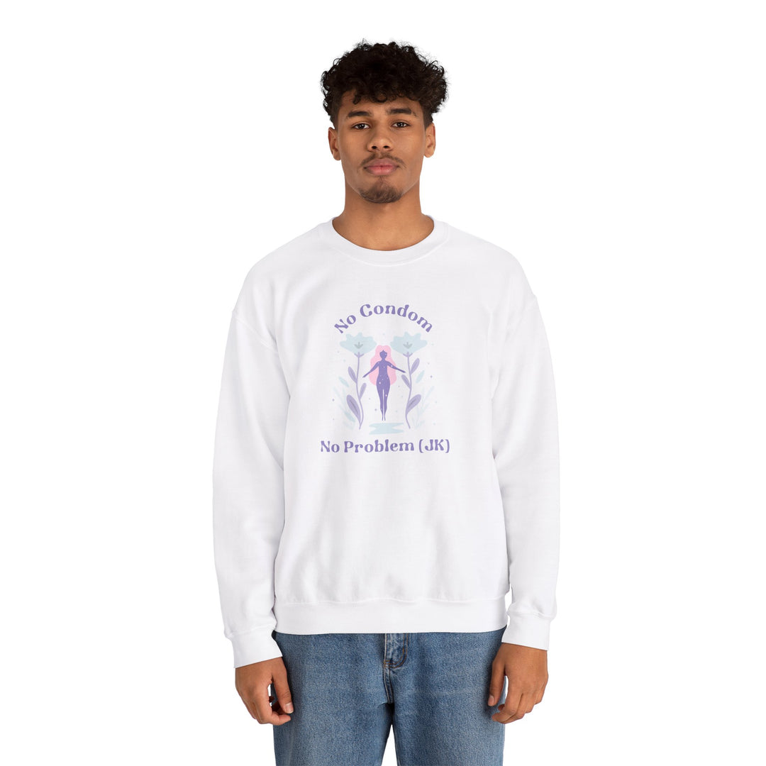 No Condom! No Problem! Celestial Blossoms Cozy Sweatshirt