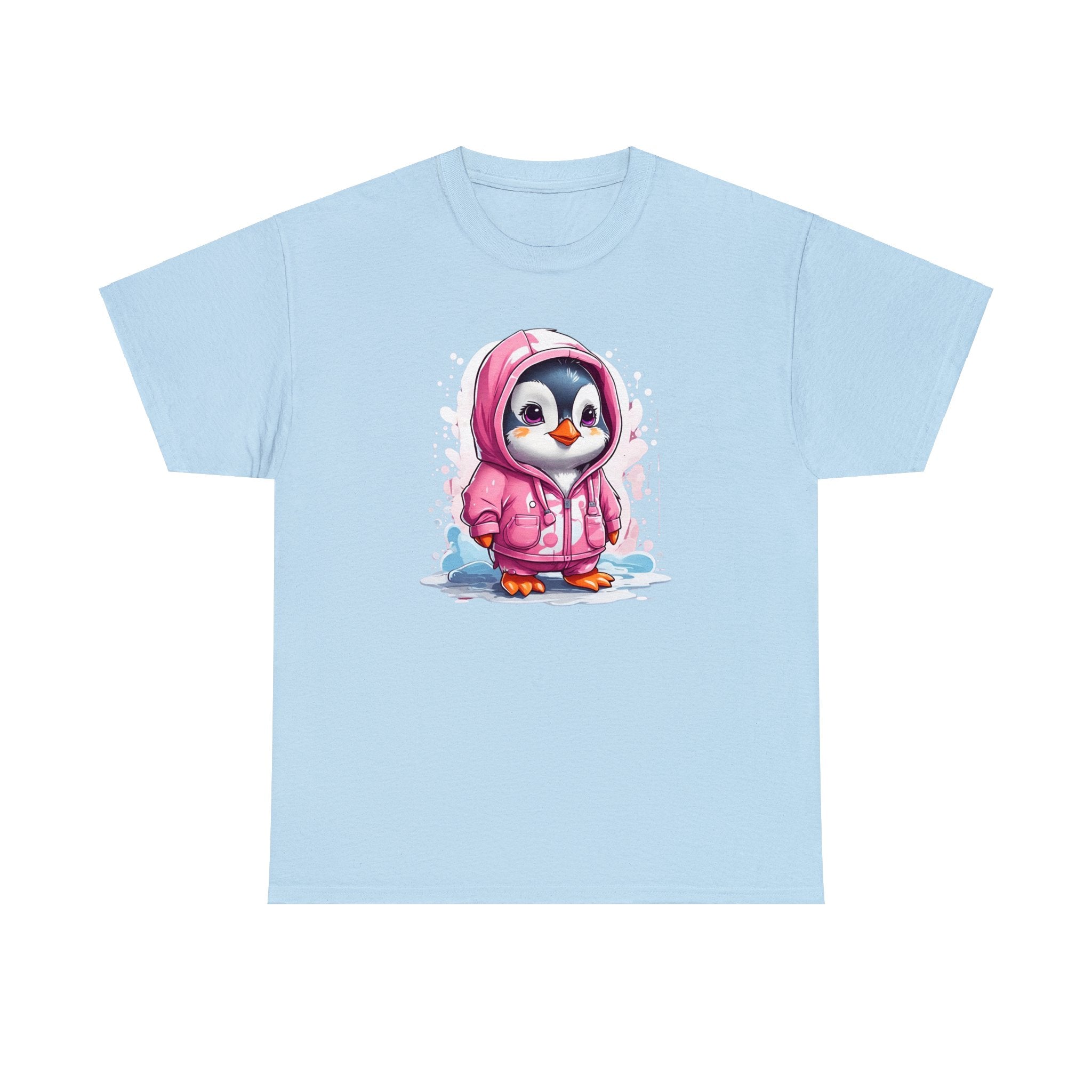 Penguin Unisex Heavy Cotton Tee - Wave Fusions