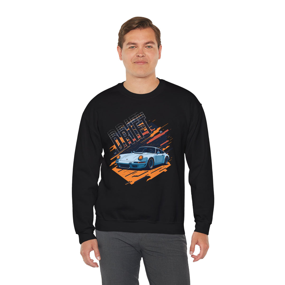 Turbo Drift Crewneck - Wave Fusions Auto Inspired Sweatshirt