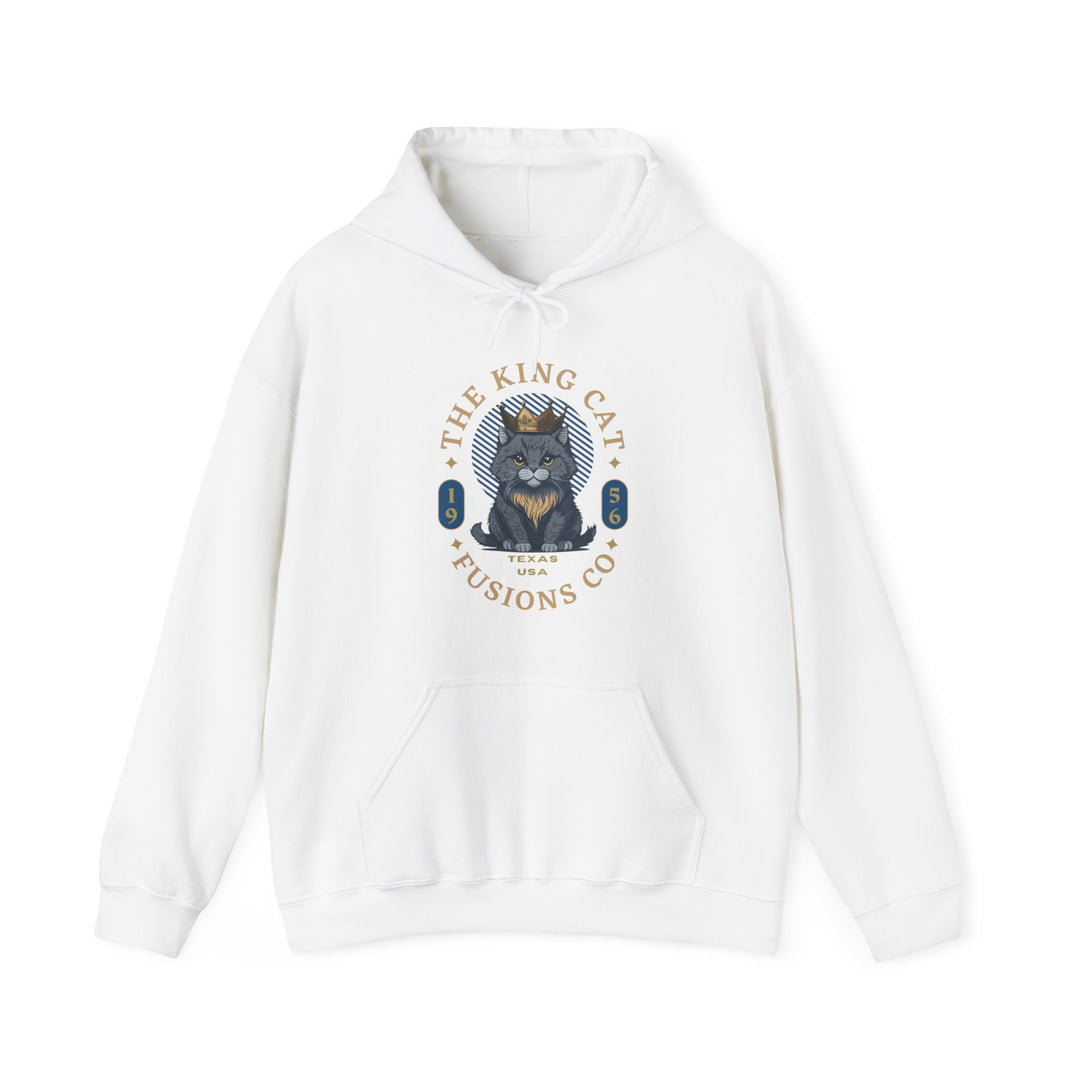 The King Cat Hoodie - Royal Feline Series