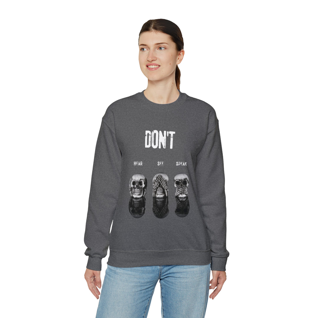 Don't Unisex Heavy Blend™ Crewneck Sweatshirt - Wave Fusions