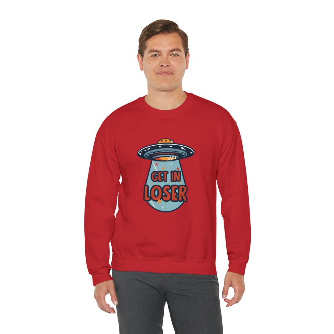 Get In Loser Unisex Heavy Blend™ Crewneck Sweatshirt - Wave Fusions