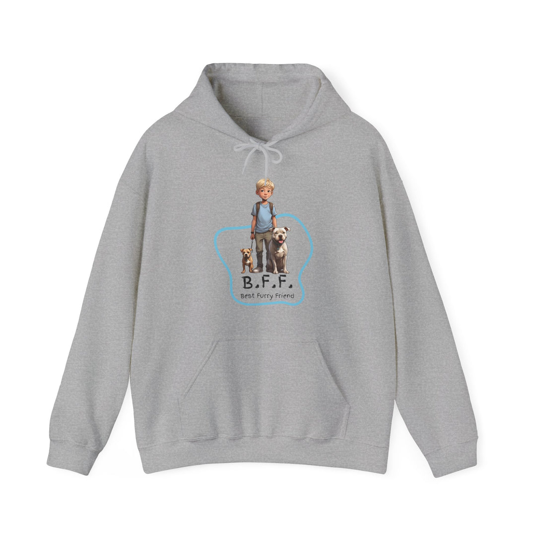 Best Furry Friend in City Lights Dog Hoodie -Bffs