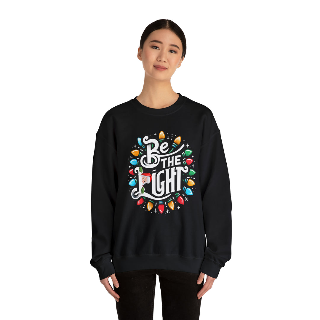 Be The Light Christmas Unisex Sweatshirt - Wave Fusions