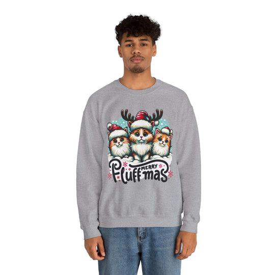 Merry Fluffmas Christmas Unisex Sweatshirt