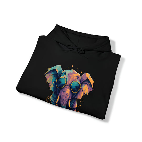 Chill Elephant Hoodie - Wave Fusions