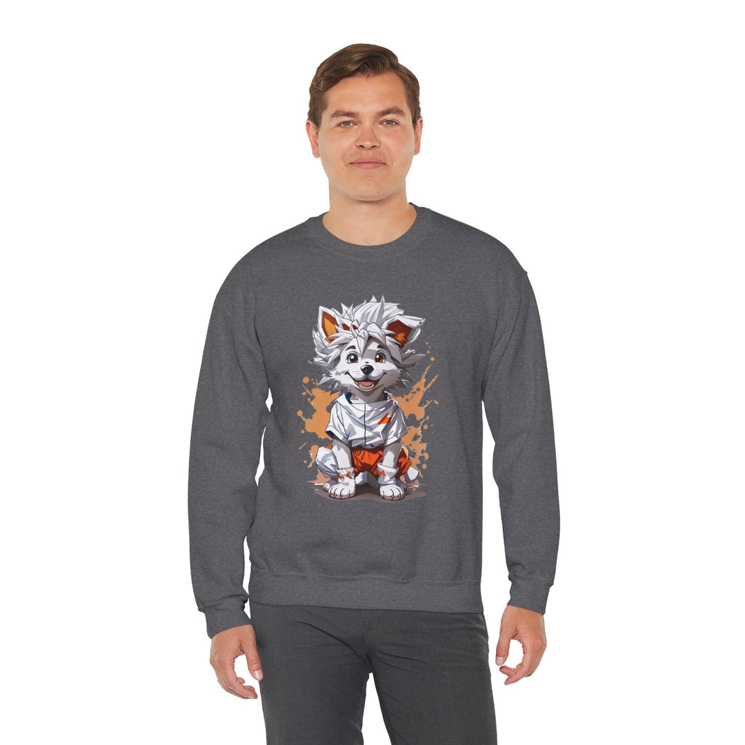 Sporty Pup Sweatshirt - Athletic Spirit