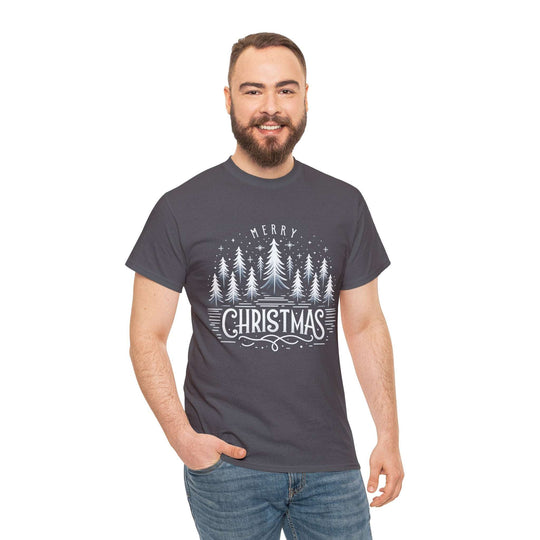 Midnight Magic Christmas Trees Unisex T Shirt