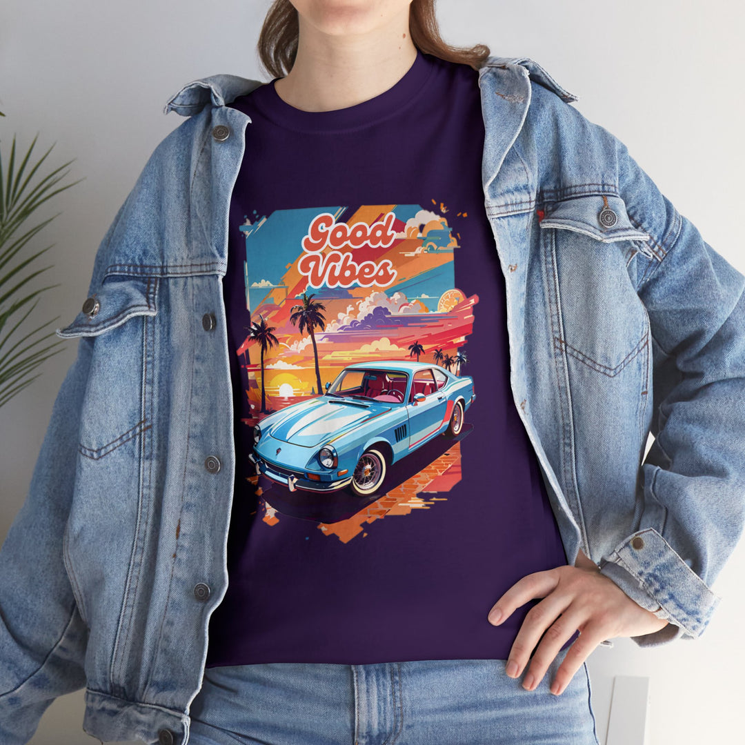 Vintage Ride Good Vibes T-Shirt -  Easy Rider Fashion