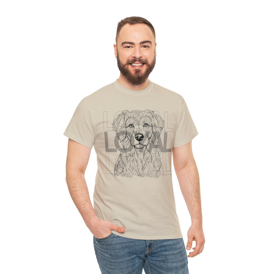 Loyal Dog Tribal Canine T-shirt - Mythical Mutt