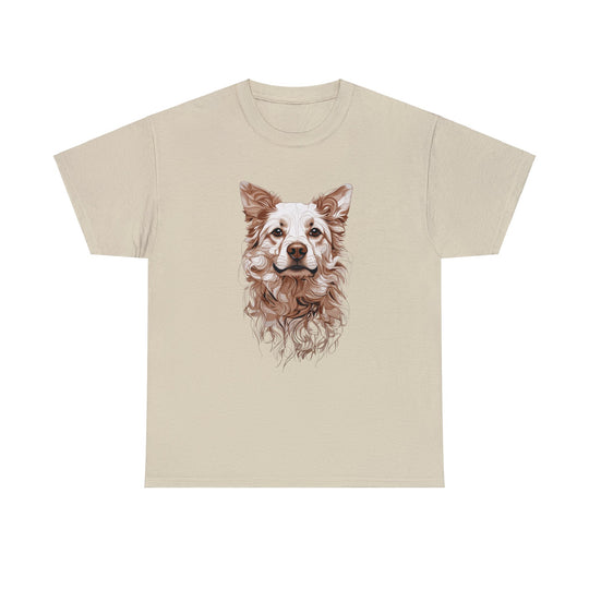 Furry Friend Dog T-shirt - Lifelike Pup