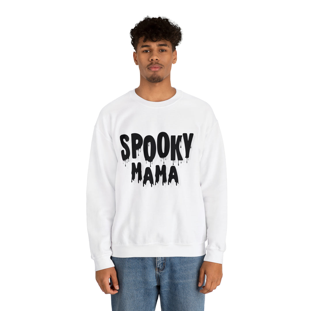 Spooky Mama Unisex Heavy Blend™ Crewneck Sweatshirt - Wave Fusions