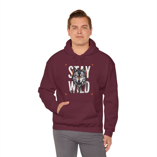 Wolf in the Shadows Hoodie - Stay Wild