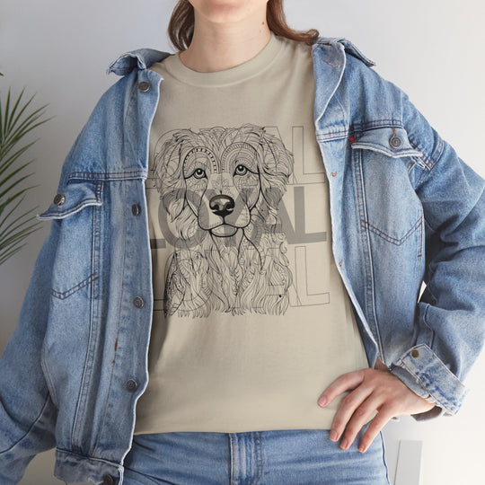 Loyal Dog Tribal Canine T-shirt - Mythical Mutt