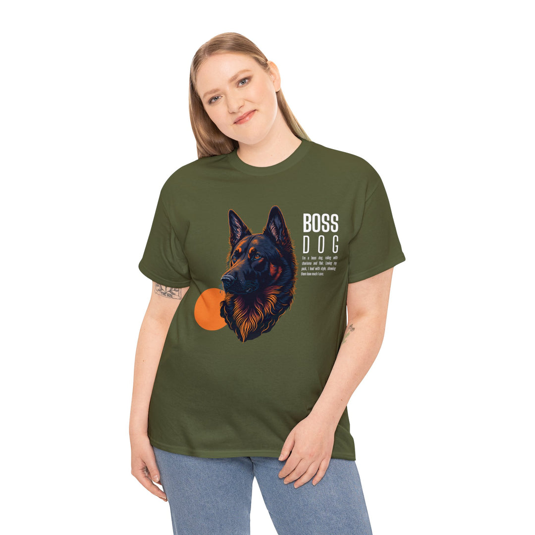 Boss Dog T-Shirt - Dog Dominance