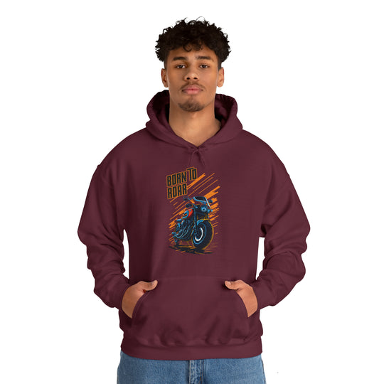 Born To Roar Unisex Hoodie - Wave Fusions