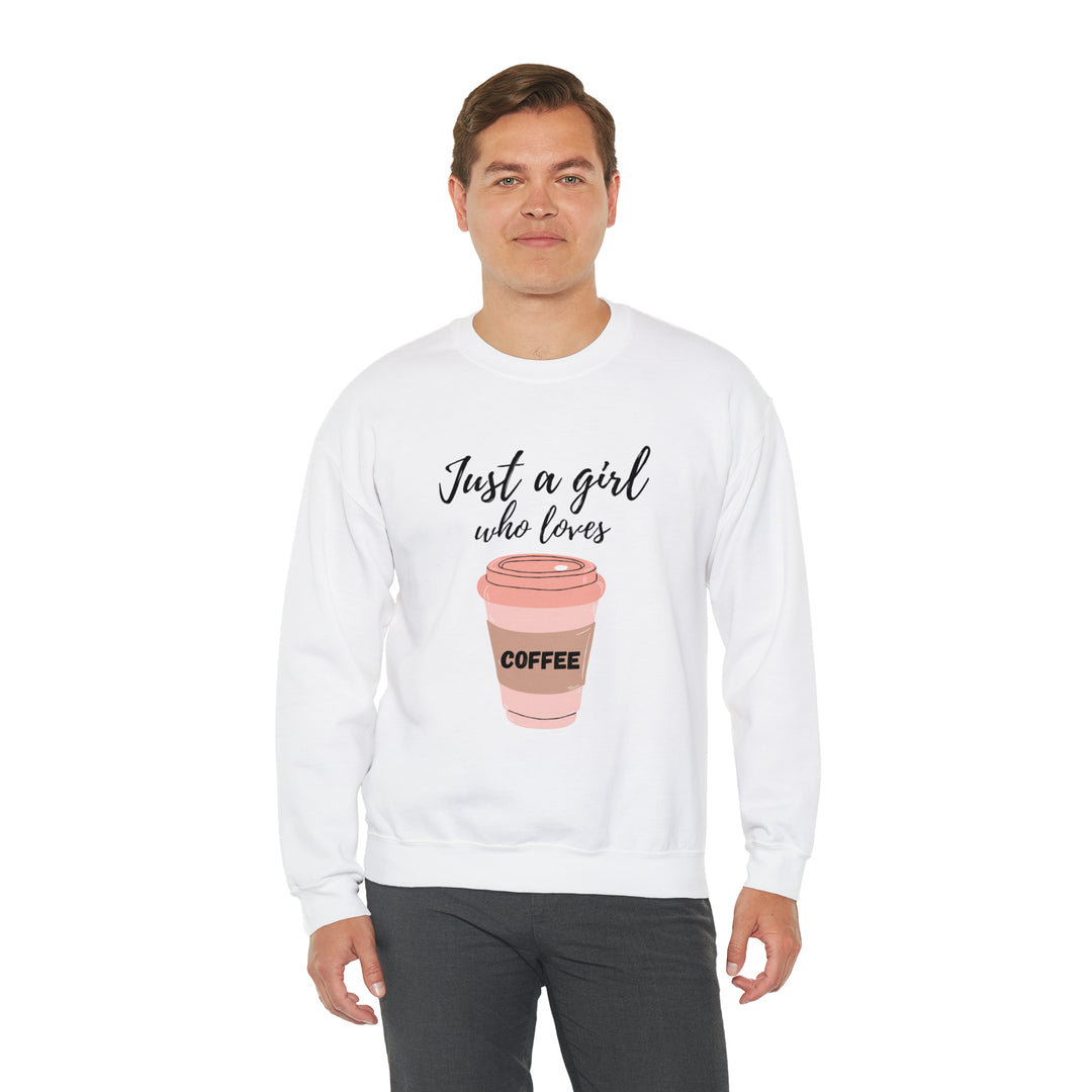 Coffee Unisex Heavy Blend™ Crewneck Sweatshirt - Wave Fusions