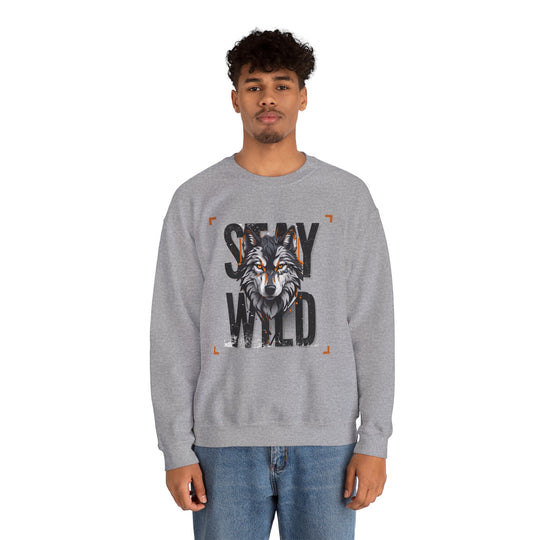 Wolf in the Shadows Sweatshirt - Stay Wild