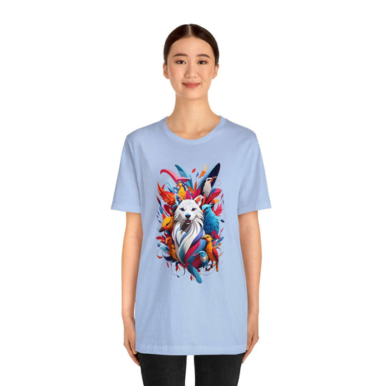 Dog and Phoenix Jersey Short Sleeve Tee