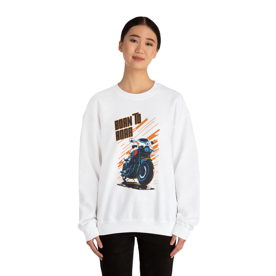 Born To Roar Unisex Sweatshirt - Wave Fusions