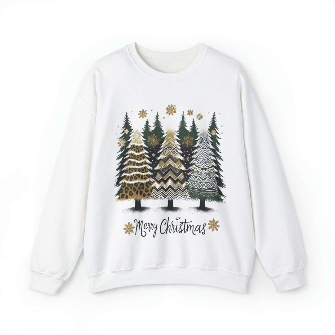 Designed Christmas Trees Unisex Sweatshirt