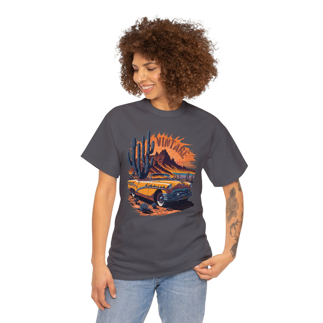 Vintage Desert Ride T-shirt - Vintage City Fashion