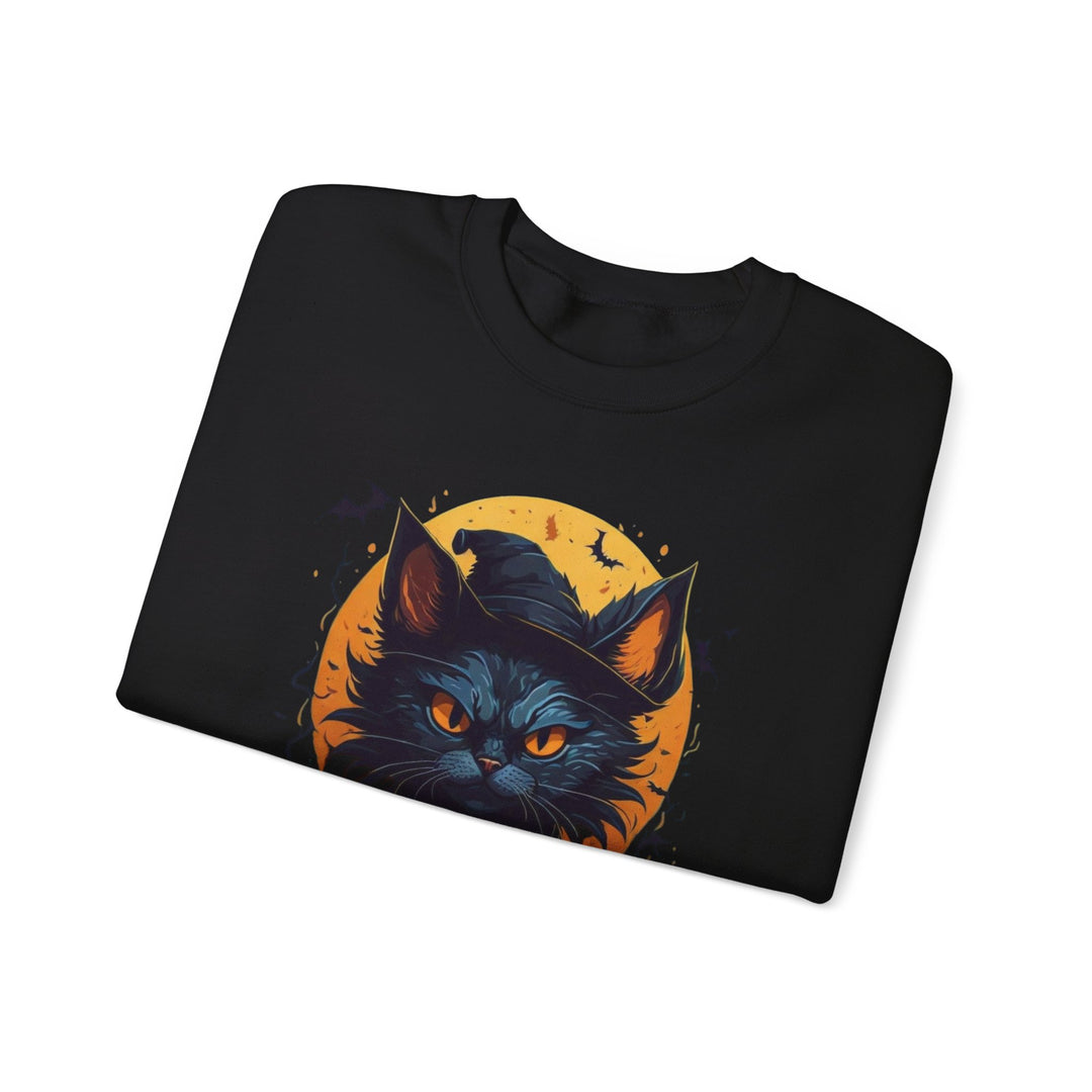 Hocus Pocus Black Cat Magic Sweatshirt