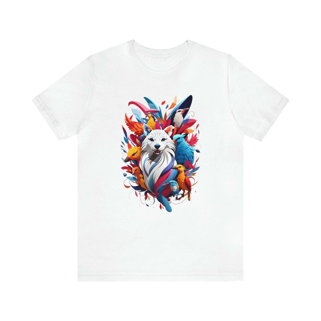 Dog and Phoenix Jersey Short Sleeve Tee