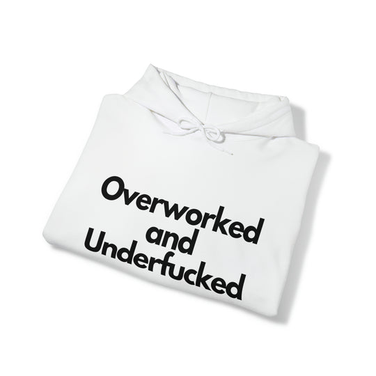 Overworked Unisex Hoodie - Wave Fusions