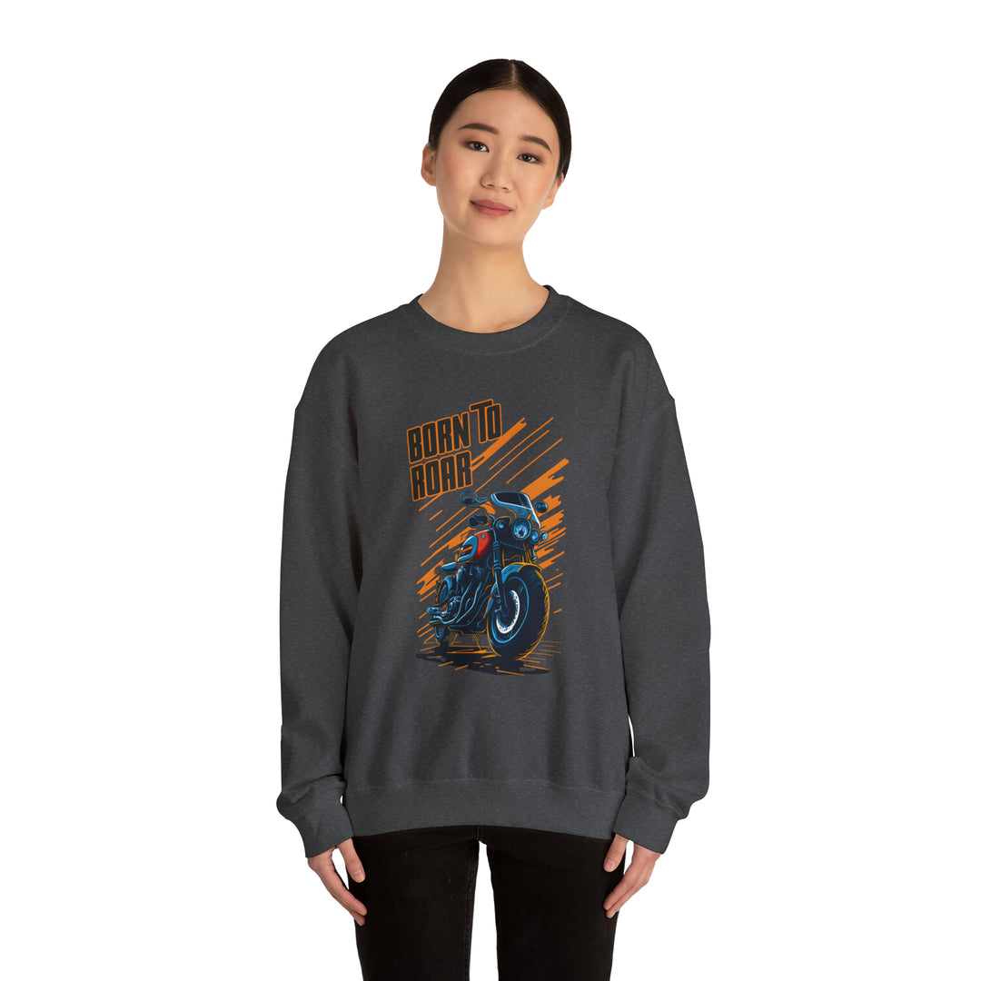 Born To Roar Unisex Sweatshirt - Wave Fusions