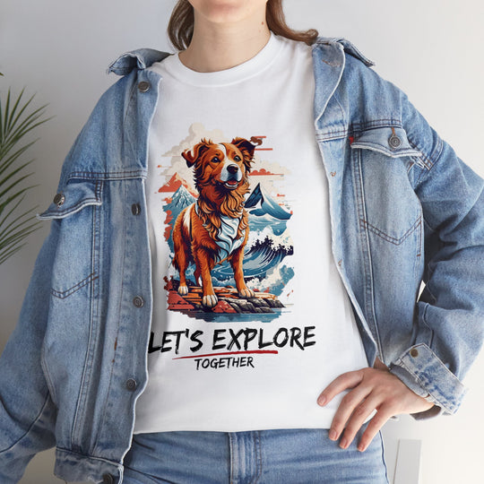 Lets Explore Together Adventure Buddy T Shirt