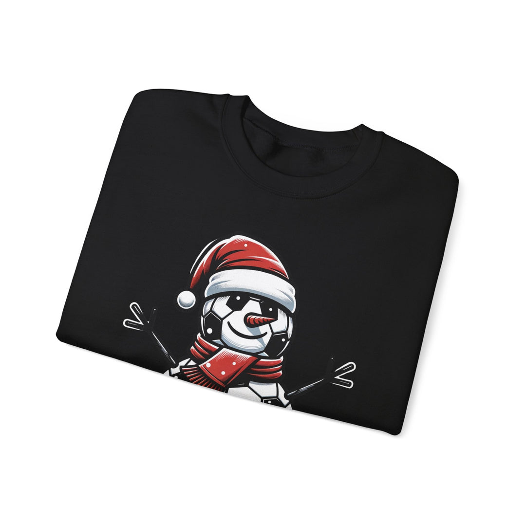 Football Santa Unisex Sweatshirt - Wave Fusions