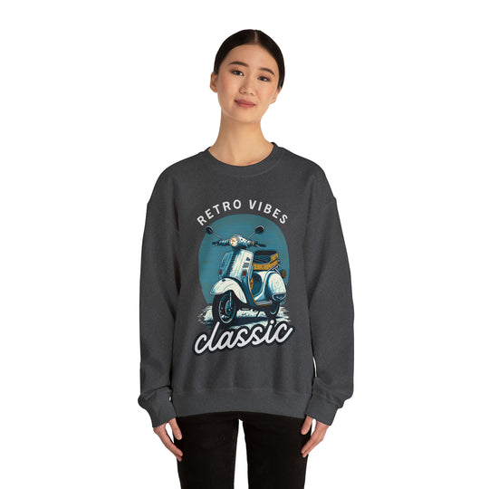 Vespa Classic Unisex Sweatshirt - Wave Fusions