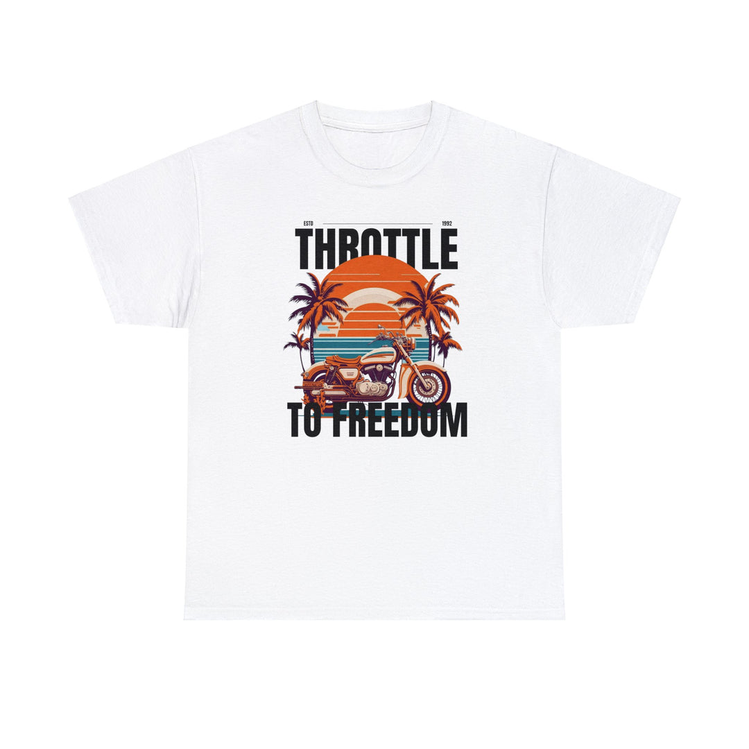 Throttle To Freedom Unisex T Shirt - Wave Fusions