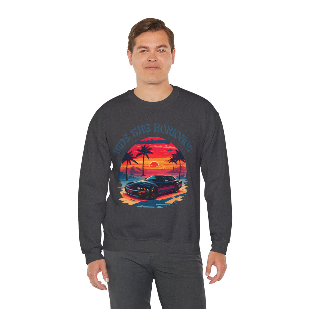 Ride the Horizon Sweatshirt - Vintage City Fashion