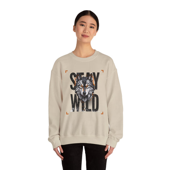 Wolf in the Shadows Sweatshirt - Stay Wild