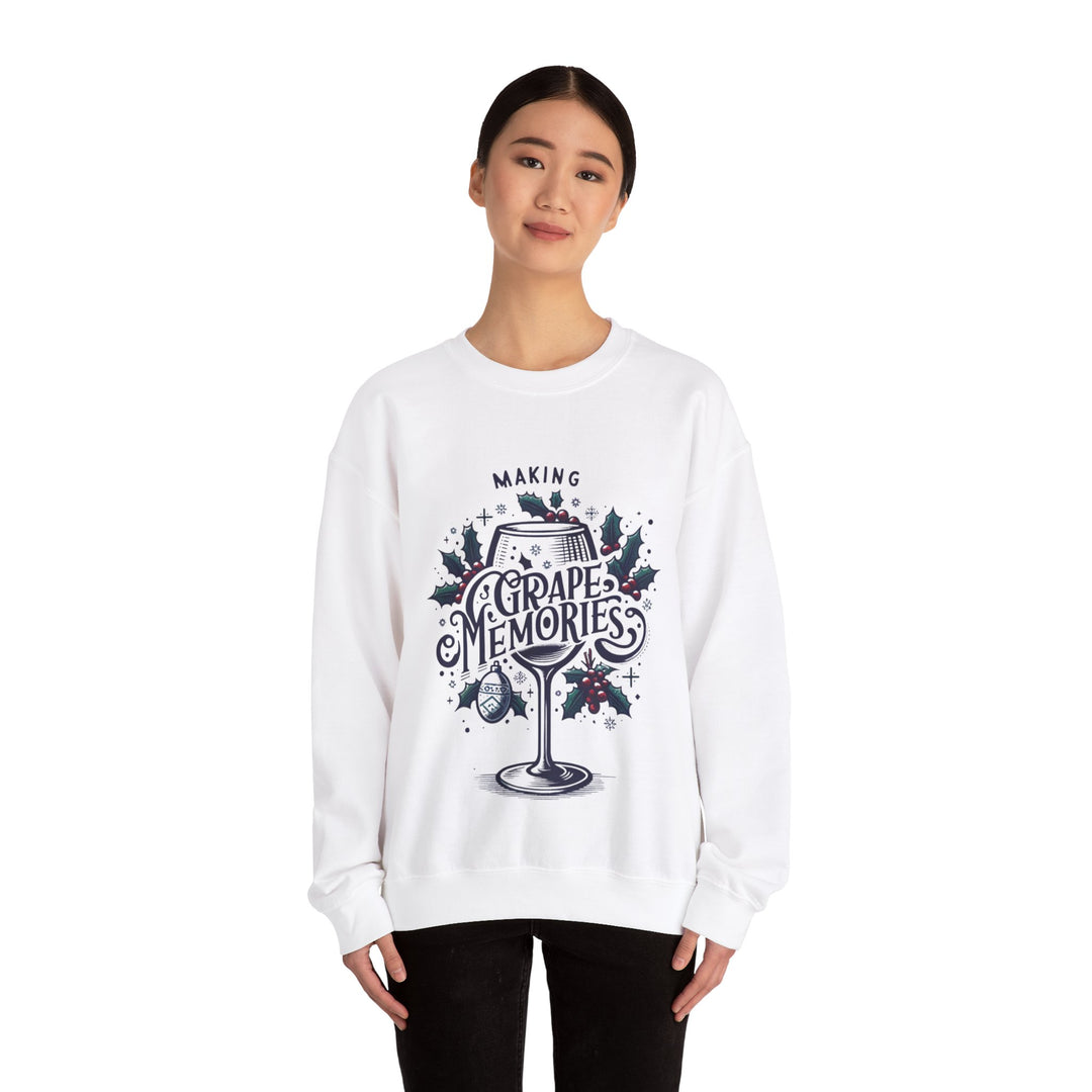 Grape Memories Unisex Sweatshirt - Wave Fusions