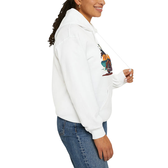 Vintage Unisex Heavy Blend™ Hooded Sweatshirt - Wave Fusions