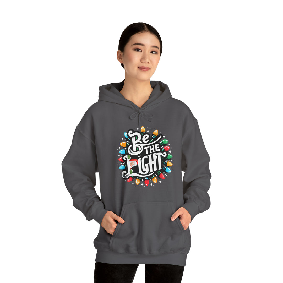 Be The Light Christmas Unisex Hoodie - Wave Fusions