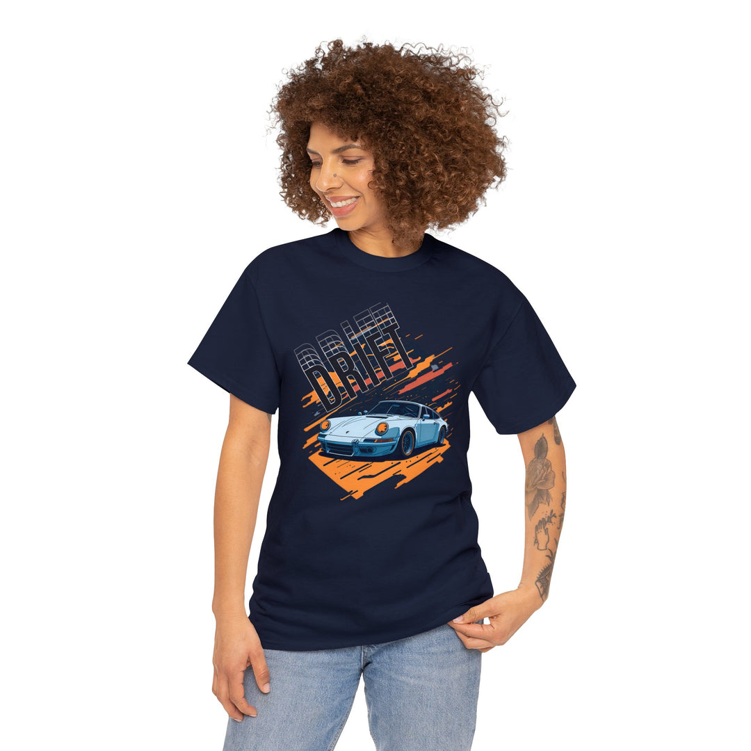 Classic Porsche Drift Tee - Wave Fusions Fashion Line