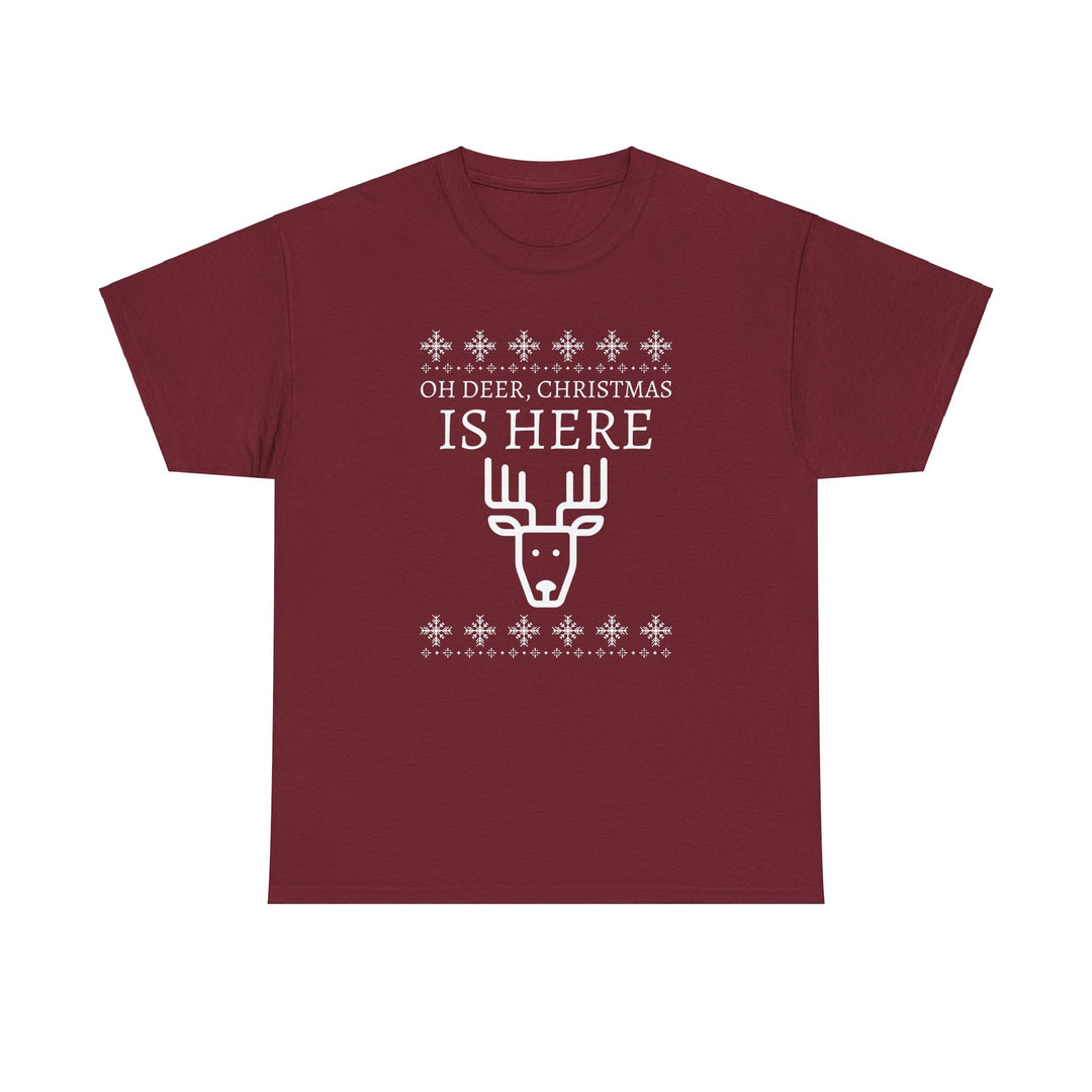 Oh Deer Minimalist Holiday T-Shirt