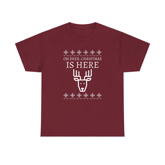 Oh Deer Minimalist Holiday T-Shirt