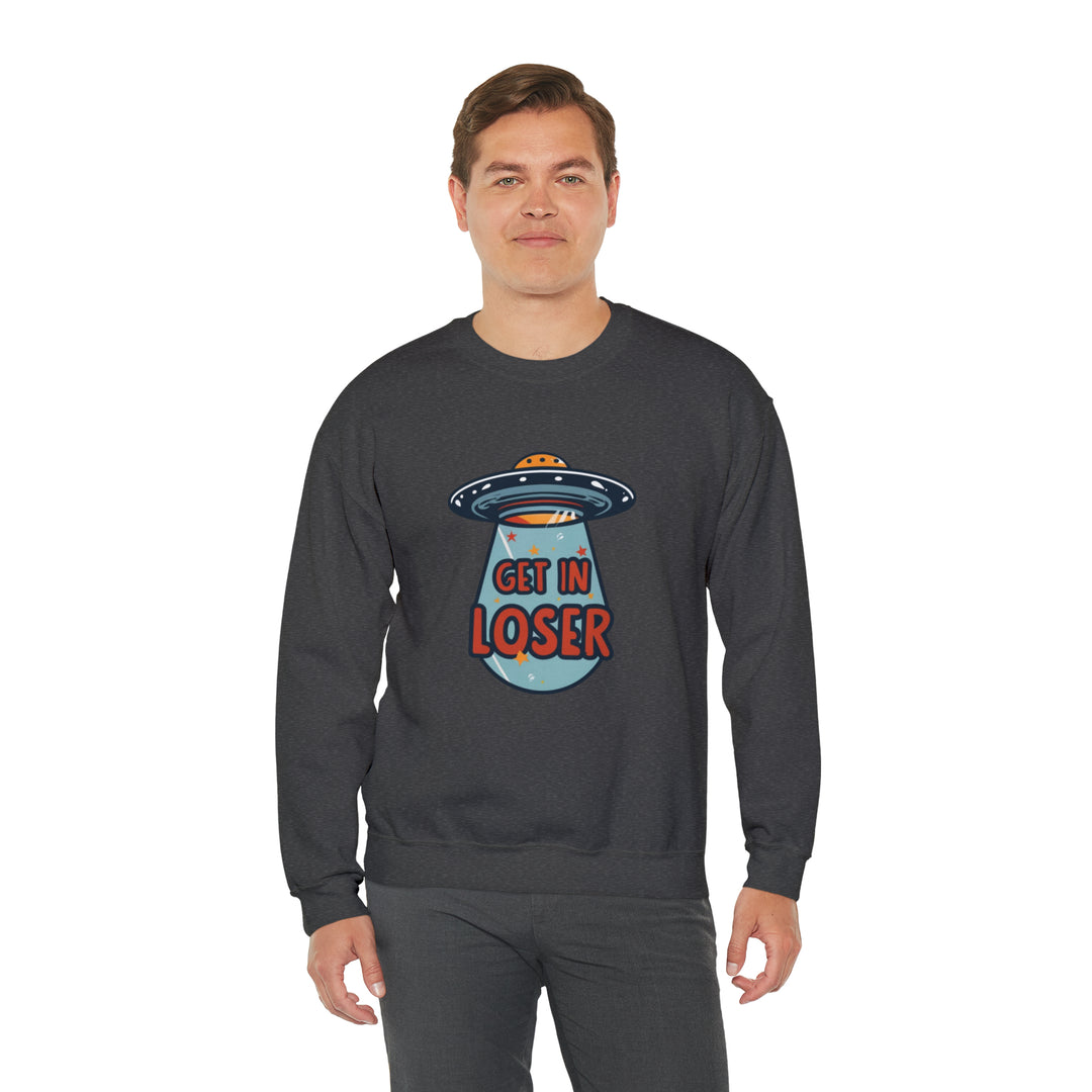 Get In Loser Unisex Heavy Blend™ Crewneck Sweatshirt - Wave Fusions