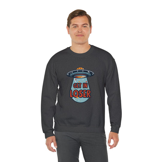 Get In Loser Unisex Heavy Blend™ Crewneck Sweatshirt - Wave Fusions