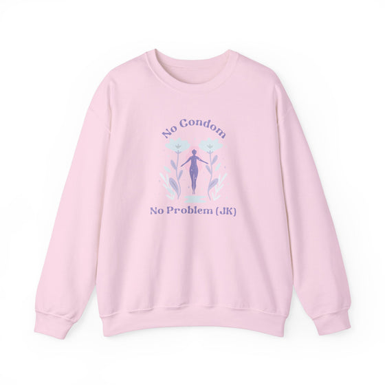 No Condom! No Problem! Celestial Blossoms Cozy Sweatshirt