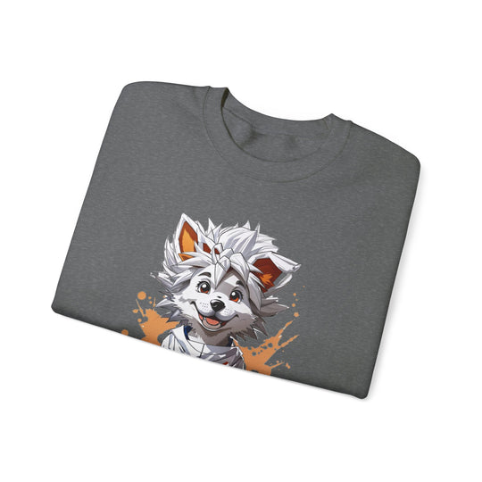 Sporty Pup Sweatshirt - Athletic Spirit