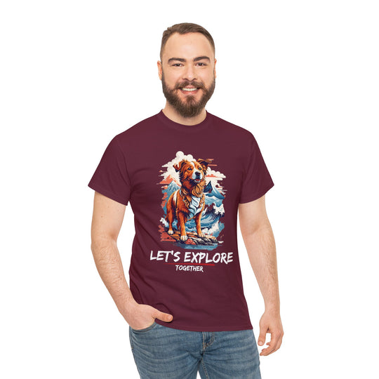 Lets Explore Together Adventure Buddy T Shirt