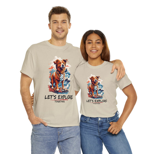 Lets Explore Together Adventure Buddy T Shirt