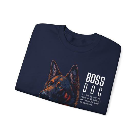 Boss Dog Sweatshirt - Dog Dominance